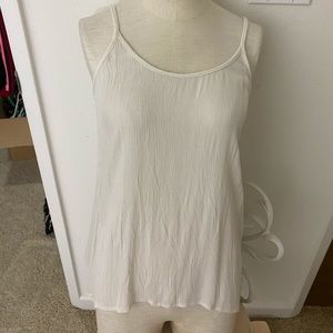 White tank top